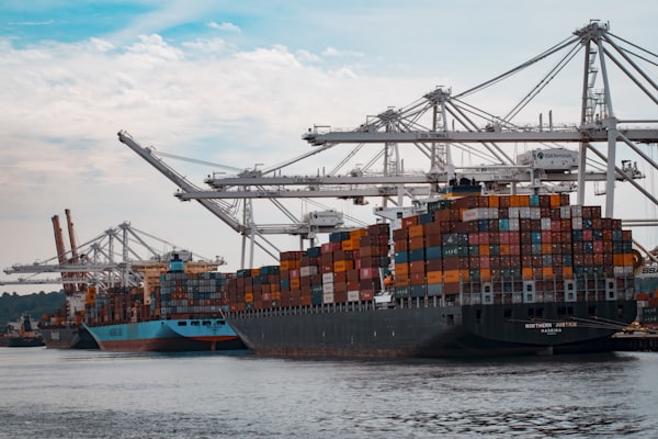 Port freight logistics operations